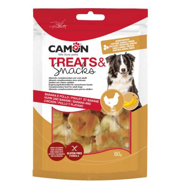 BOUCHÉES DE BANANE AVEC POULET -80G